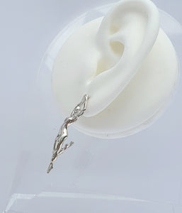 Pin up ladies stud earrings