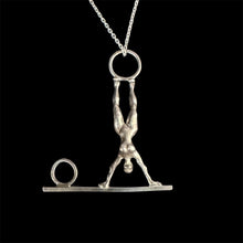 Load image into Gallery viewer, upside down acrobat pendant