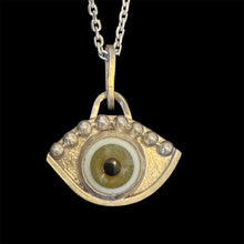 Load image into Gallery viewer, oval Eye pendant