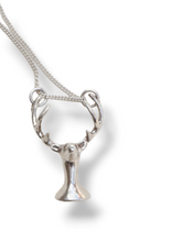 Load image into Gallery viewer, Deer with a tear pendant