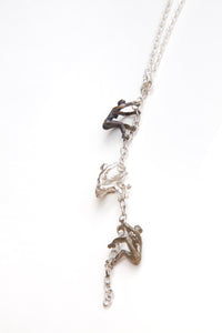 Three climbers pendant