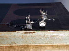 Load image into Gallery viewer, Dice and mice pendant