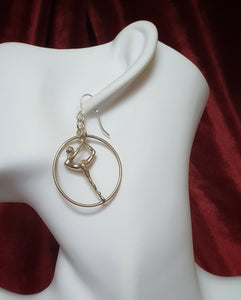Ballerina earrings