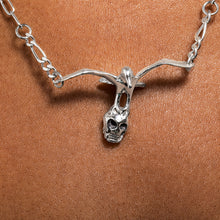Load image into Gallery viewer, Skull and gull pendant