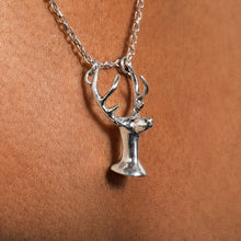 Load image into Gallery viewer, Deer with a tear pendant