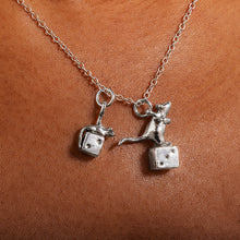 Load image into Gallery viewer, Dice and mice pendant