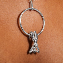 Load image into Gallery viewer, Acrobat on hoop pendant